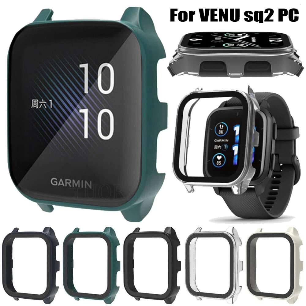 For Garmin Venu SQ 2 Smartwatch Case Full Cover PC Screen