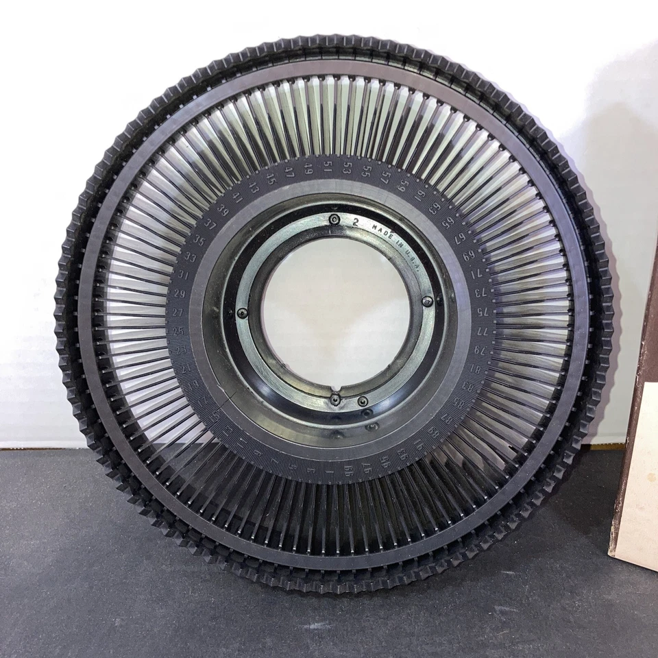 Bandeja deslizable vintage Sawyer's Rototray 100 2"x2" carrusel con caja original Foto 3 de 4