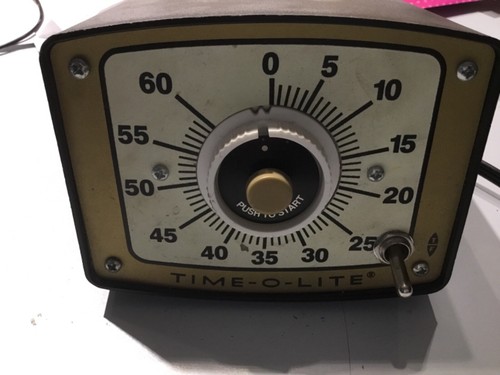 Vintage Time O Lite GR - 90 Master Darkroom Mechanical Photography Timer Light