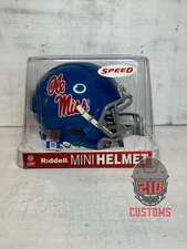 Ole Miss Rebels 2019-Current Authentic Riddell Speed Mini Helmet