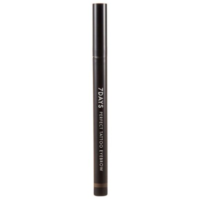 7DAYS Perfect Tattoo Eyebrow Tint 0.4g 04 dark brown TONYMOLY Liner K-Beauty