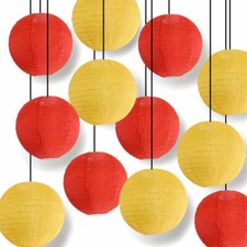 Chinese New Year Party Pack Nylon Lantern Combo Set 12 pc Set