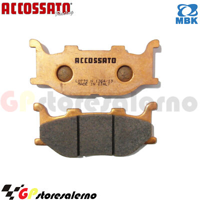 AGPA22ST FRONT SINTERED PADS RECESSED MBK 250 SKYLINER 2002