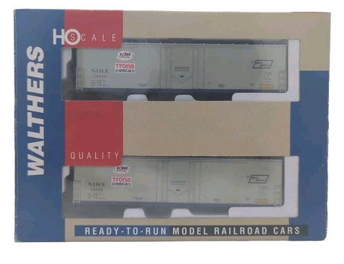 WALTHERS HO 932-23462 NORTEAMERICANO 50' CAJA LADO LISO COCHE PAQUETE DE 2 KERR McGEE | Zustand: Used