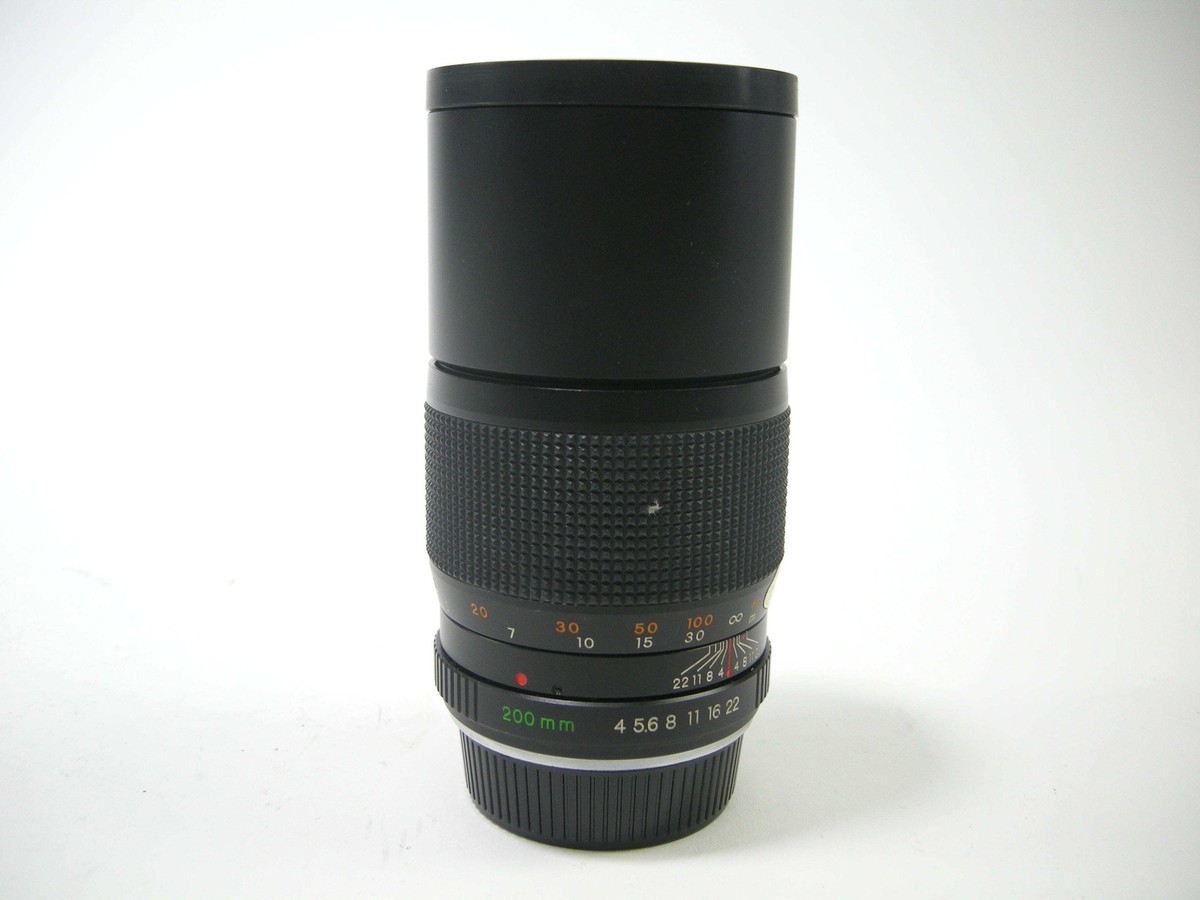 レンズ(単焦点) yashica yashinonds-m 200mm f4 m42 Yashica ML 200mm f4 C/Y Mt lens | eBay