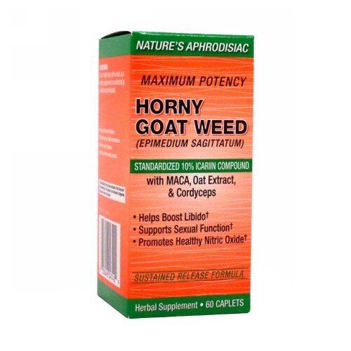 Horny Goat Weed 60 Caplets By Windmill Health - Photo 1 sur 1