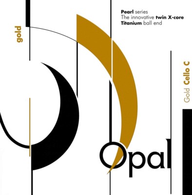 For-Tune Opal Gold 4/4 Cello Violoncello C Saite String