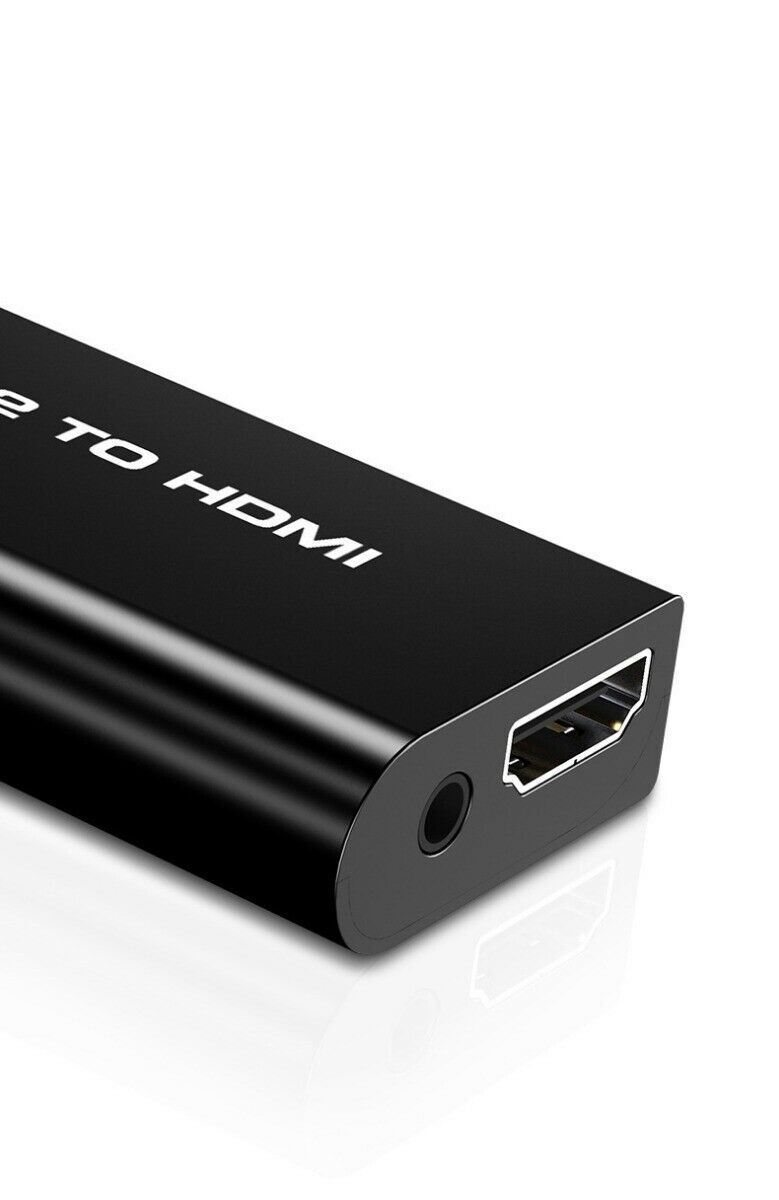 PS2 na HDMI Video konvertor Adaptér Audio 3,5 mm Video AV