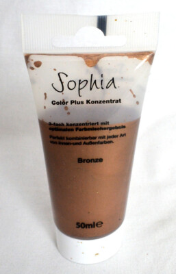 Sophia Pigmentpaste Color plus Konzentrat Bronze 50 ml