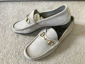 gold bit loafers