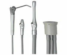 DCI Dental Precision Comfort Assistant's Package, HVE, SE, SYR & Canister #5363