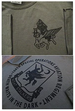 160th NIGHT STALKERS SOAR Spec OPS Aviation T-Shirt Ultra Cotton MEDIUM Military