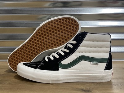 black and cream vans