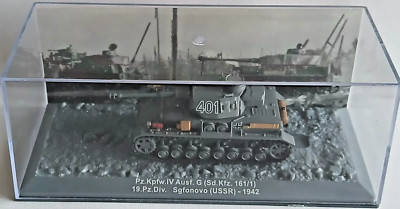 FIGHT ARMORED Pz.Kpfw IV Ausf. G Sgfonovo USSR 1942 1/72