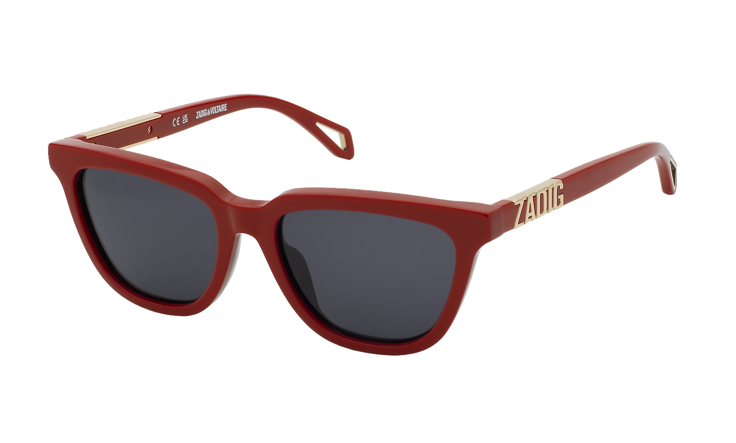 Occhiali da Sole Zadig&Voltaire SZV403 06XX ROSSO PIENO LUCIDO 53/17/140 Donna