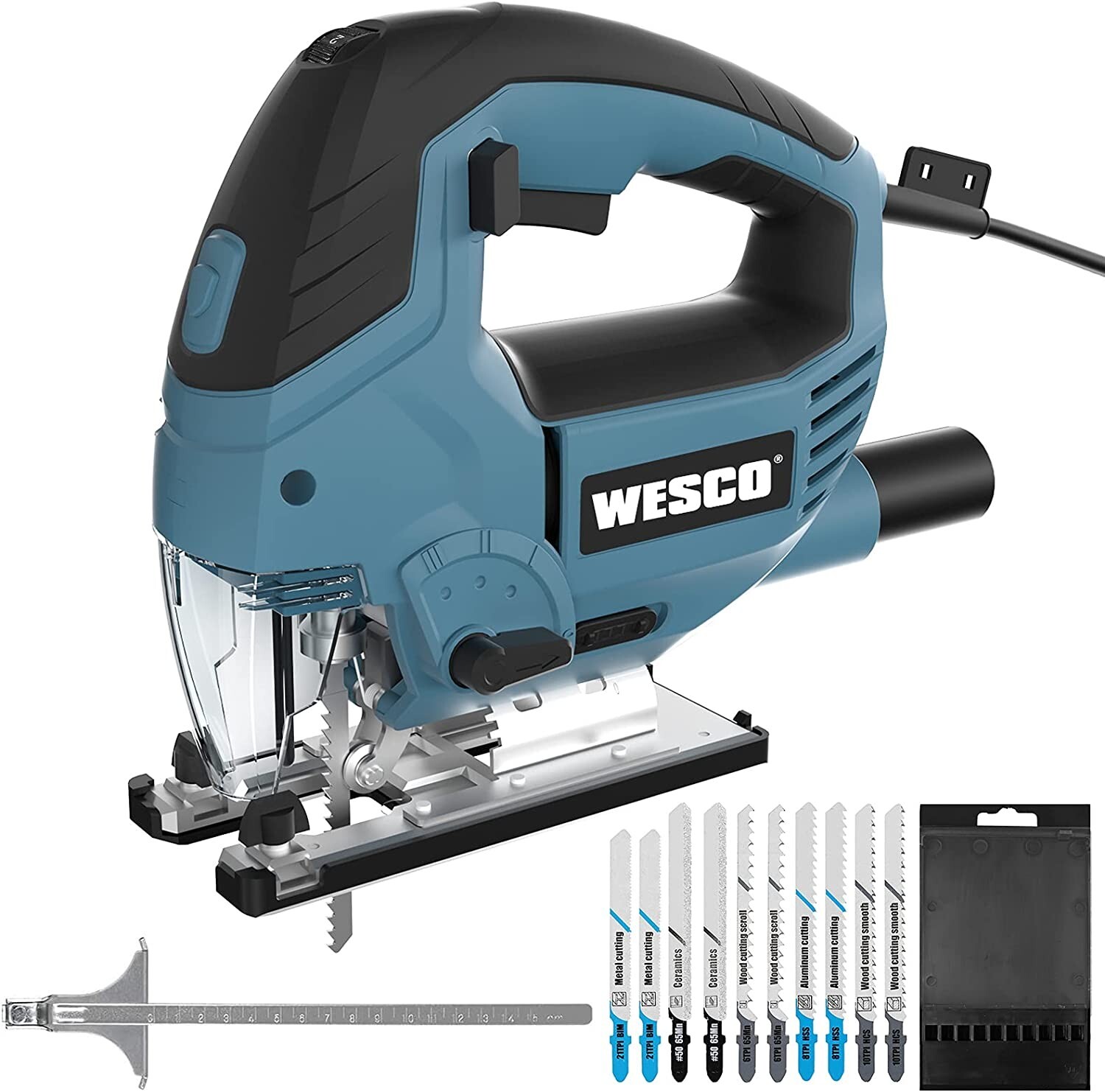Seghetto Alternativo WESCO 850W 3000SPM: Guida al Taglio di Precisione