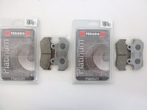 4 PASTIGLIE FRENO ANTERIORI BREMBO ROSSE SINT HO28SA HONDA CB 900 F
