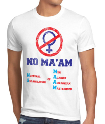 No MA'AM Herren T-Shirt Bundy schrecklich al nette Serie familie Peggy Kelly bud