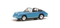 Herpa 023733-004 Porsche 911 Targa Pastellblau Ho 1:87 Neu