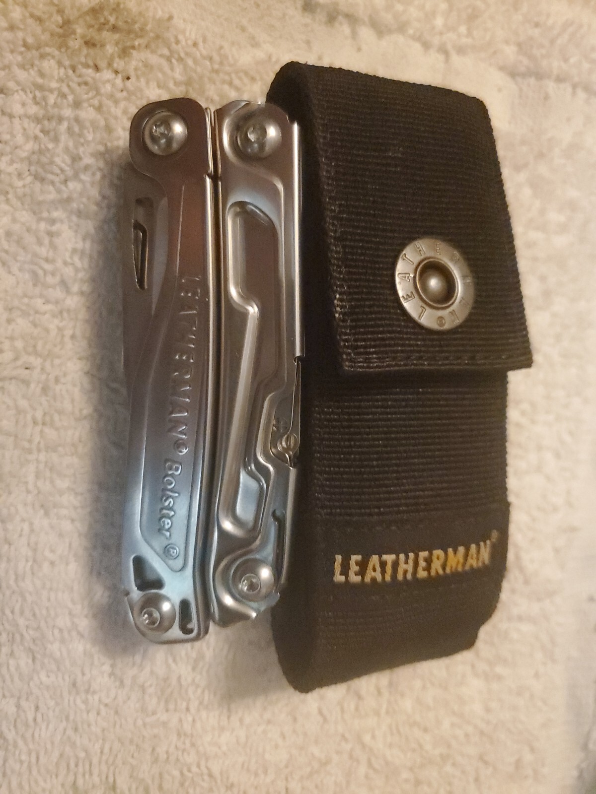 Leatherman Bolster multitool. Excellent Condition. With Sheath. eBay