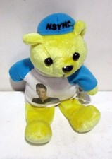 NSYNC Justin Timberlake Sports, RARE BEAR with Case