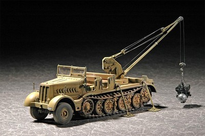 Trumpeter 757251 1/72 Drehkran 6 to. auf Zugkr