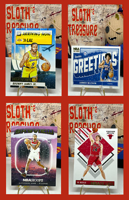 2024-25 NBA Hoops Rookie RC Inserts -You Pick- Complete Your Set!!!