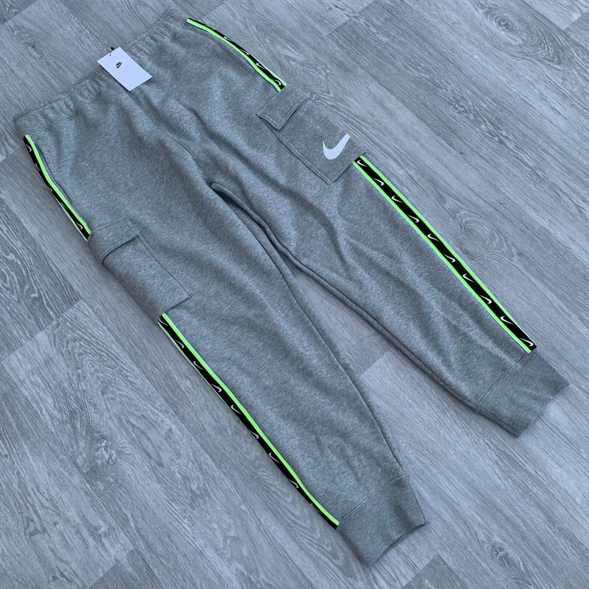 nike grey repeat joggers