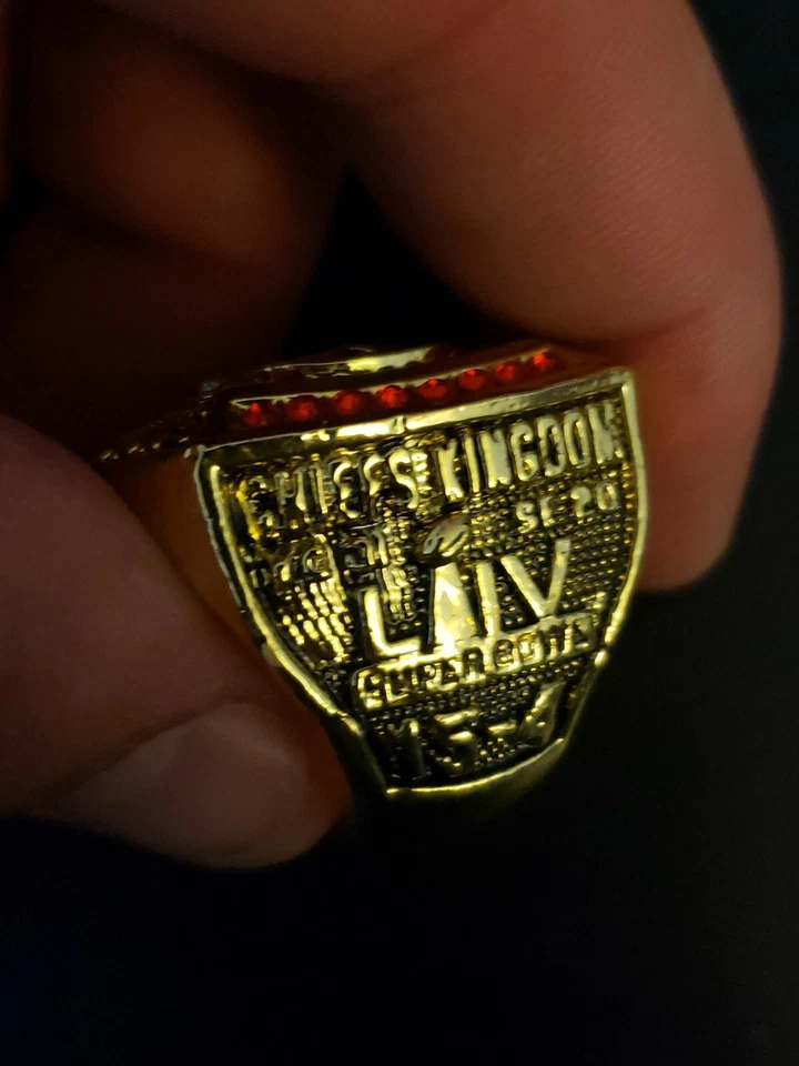 Anillo Kansas City Chiefs Super Bowl MAHOMES NFL 100 talla 11 Foto 4 de 4