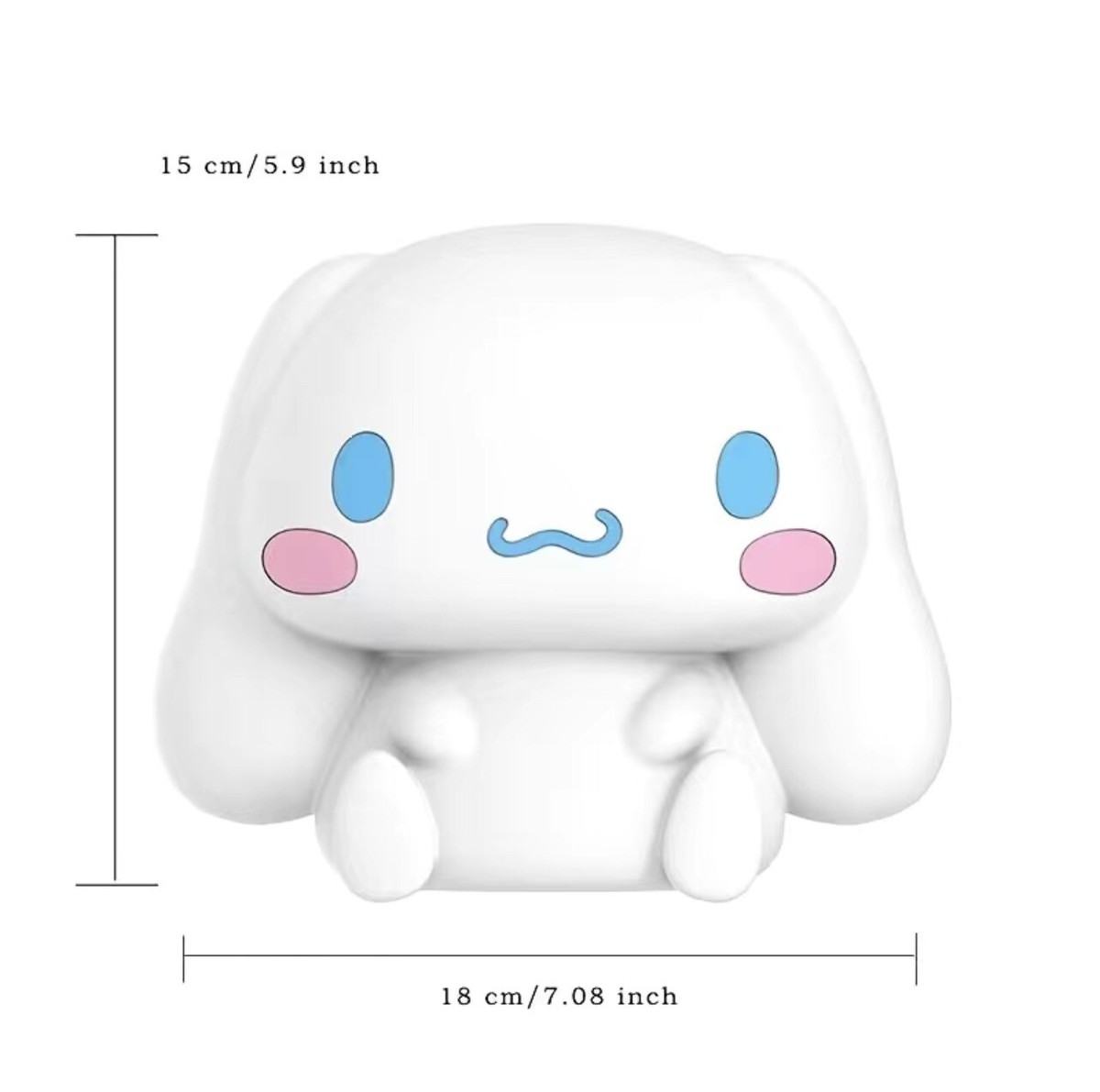 Cute Cinnamoroll Light Usb Rechargeable touch light Night Lamp USA