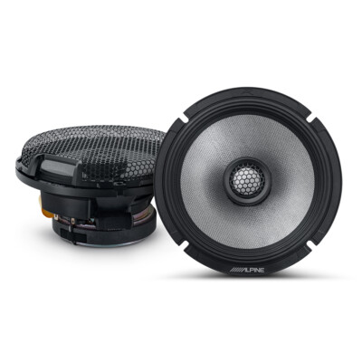 Alpine R2-S65, R Series 6.5'' 2-Way Hi-Res Coaxial Speakers - 300W