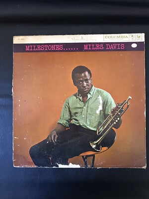 Miles Davis – Milestones MONO Columbia 6 eye Jazz LP vinyl record  