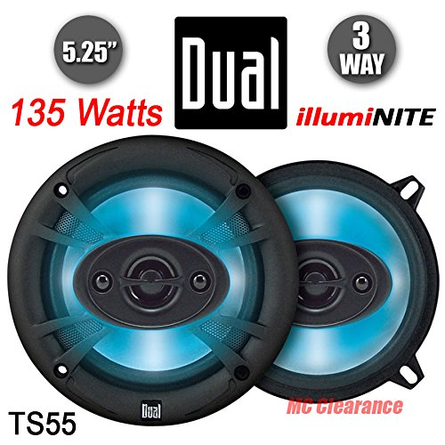 dual illuminite speakers