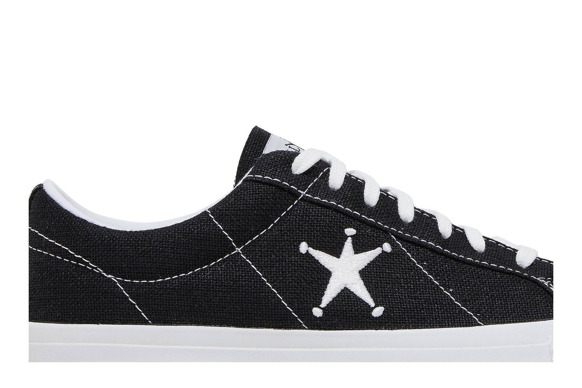 Converse Stussy x One Star Low 'Black' 173120C Men's Shoes | eBay