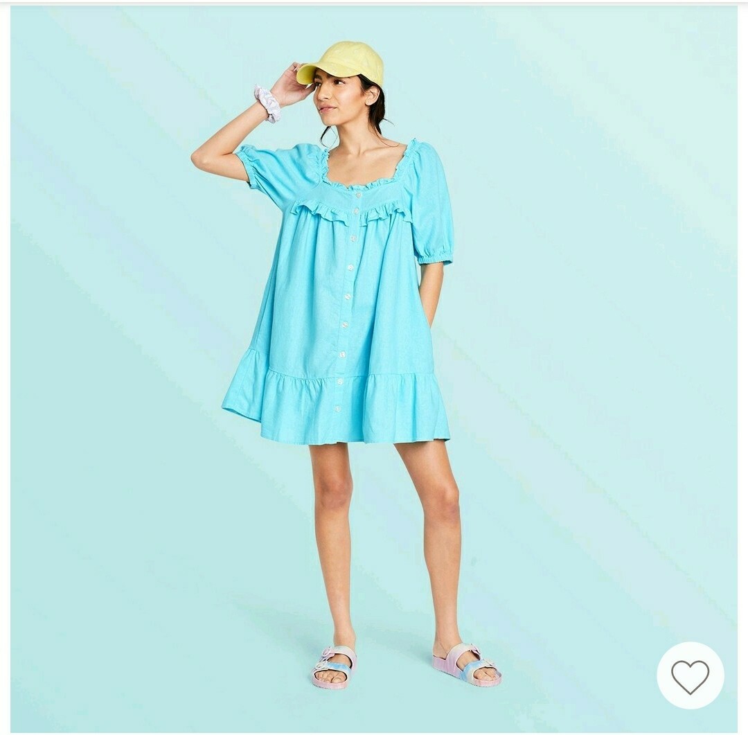 target short sleeve dress Stoney Clover Lane x Target Women's Short Sleeve Ruffle Dress