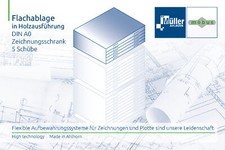 Zeichnungsschrank 5 Schübe in