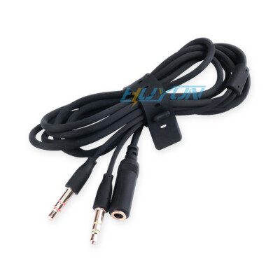 3.5mm Audio Headphone Cable 2 in 1 - Compatible with Razer Moray and Electra