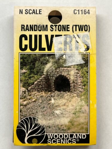 Woodland Scenics C1164 Random Stone Culverts N-Scale Fast Shipping NEW - Picture 1 of 3