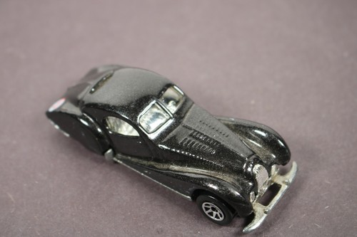 Vintage 1987 Black Metallic Hot Wheels Talbot Lago Blackwall Tires LQQK - Picture 5 of 6