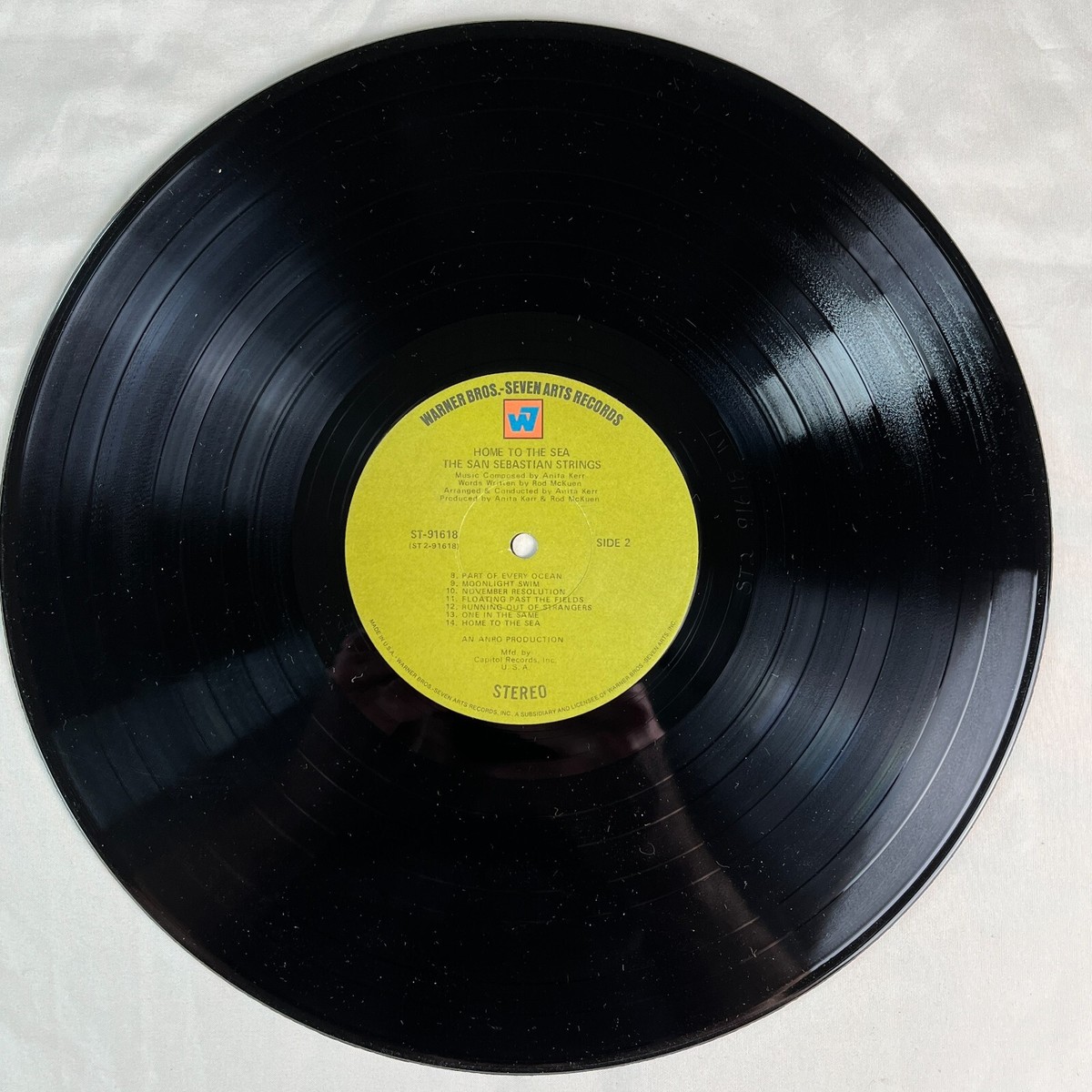 SAN SEBASTIAN STRINGS Home To The Sea 1968 Vinyl LP Warner Bros ST
