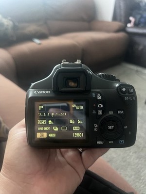 Canon EOS Rebel T3 12.2MP Digital SLR, 2.7in, RAW AF Flash, Black USB