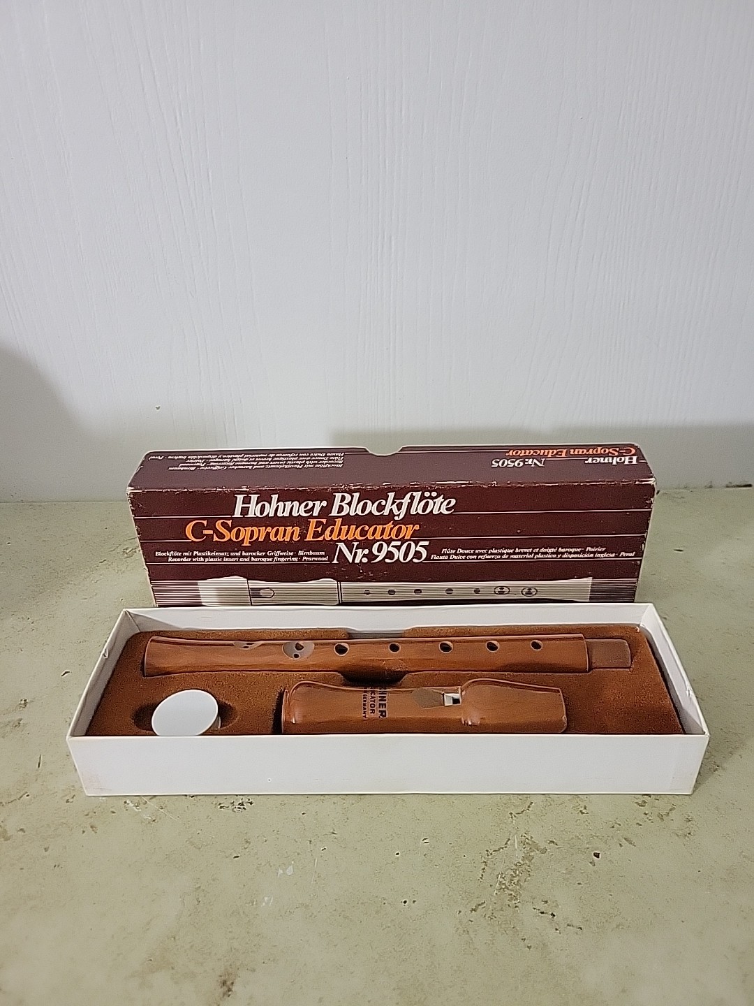 HOHNER BLOCKFLOTE C-SOPRAN EDUCATOR Nr. 9505