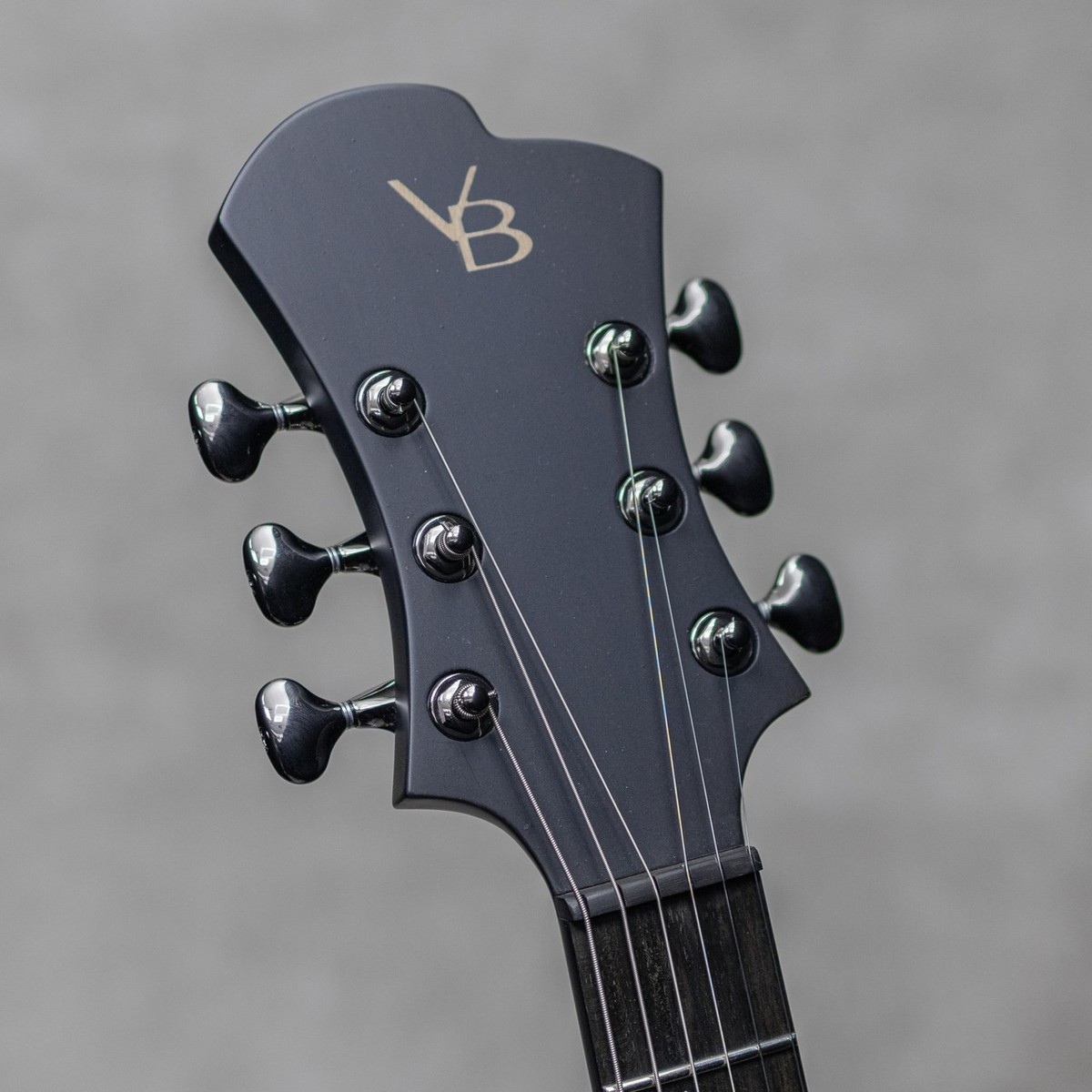 Victor Baker Guitars Model 35 Chambered Semi-hollow Black Smoke