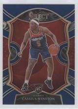 2020-21 Panini Select Concourse Retail Blue Prizm Cassius Winston #96 00jz