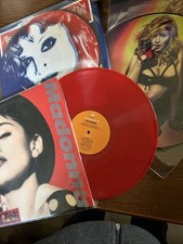 3 Madonna Color Picture No Fear/like A Virgin/like A Prayer In Rome Rare Record