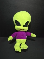 Nanco Alien Green With Purple Sweater UFO 11"
