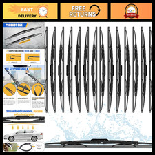 16 Pack 20 Inch Silicone Windshield Wiper Blades - Durable All-weather Performa 16 Pack 20 Inch Silicone Windshield Wiper Blades - Durable All-weather Performa