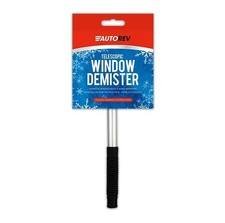 Microfibre Car Windshield Demister Telescopic Long Reach - Grey