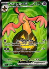 Gourgeist ex Holo Ultra Rare ME04: Chaos Rising 102/086 NM