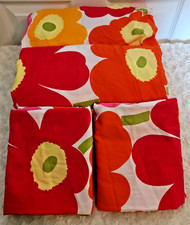 Marimekko Unikko Red Pink Yellow Flower Full ...